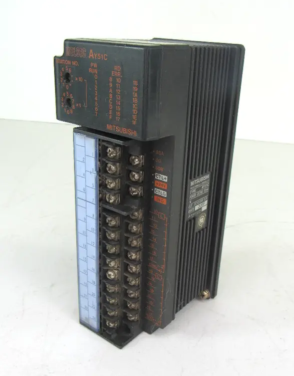 Used MITSUBISHI MELSEC AY51C PLC Input & Output Kentucky US | Industrial Parts R Us Inc. #355199