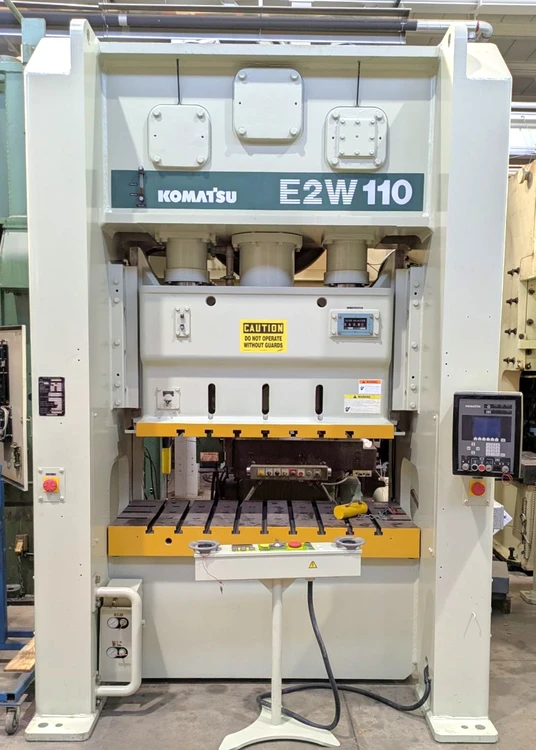 Used 2005 KOMATSU PRESSES KOMATSU E2W110 PRESS Straight Side Presses | Alma Machinery #898707