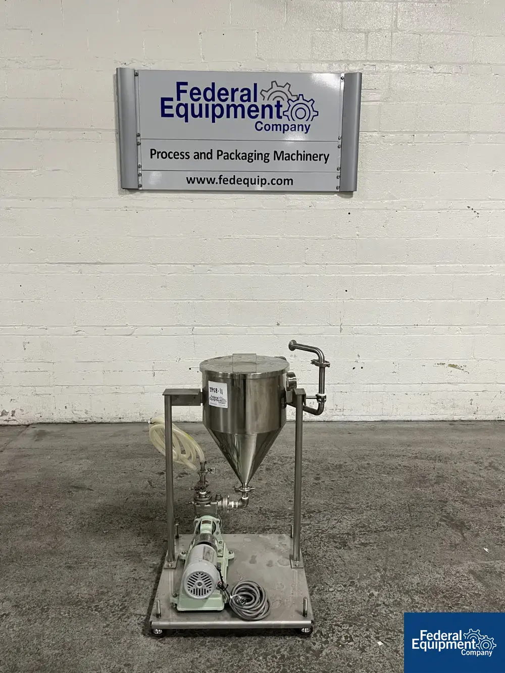 USED Aichi Aichi Liquid Feed Pump w/Hopper, S/S