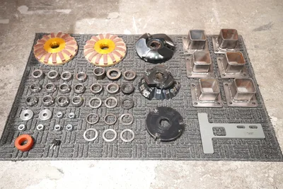 Voorwood A117B Shape & Sand Machine (3 Shape/4 Sand Heads)