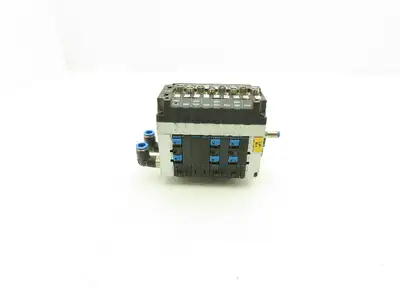 Festo CPV10-GE-ASI-8E8A M8  8-Station Pneumatic Solenoid Valve Manifold 24VDC