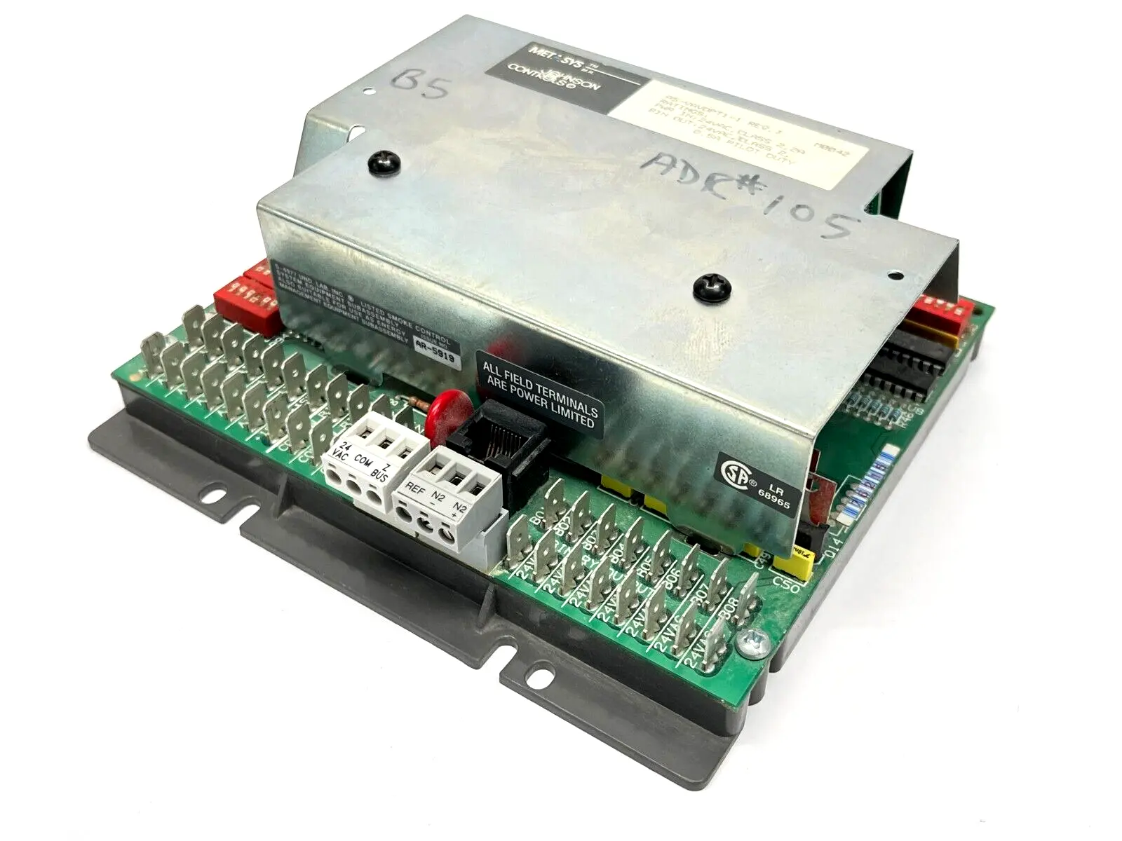 AS-VAVDPT1-1 | Johnson Controls  Rev J Metasys Variable Air Volume Controller - Used
