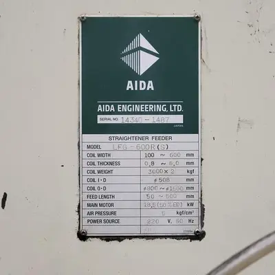 USED 1998 AIDA PMX-L2-6000(1)