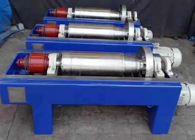 (3) Alfa-Laval ALDEC 10 decanter centrifuges, 316SS.