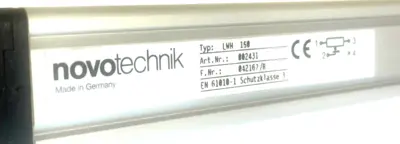 NEW NOVOTECHNIK LWH 150 LINEAR TRANSDUCER LWH150