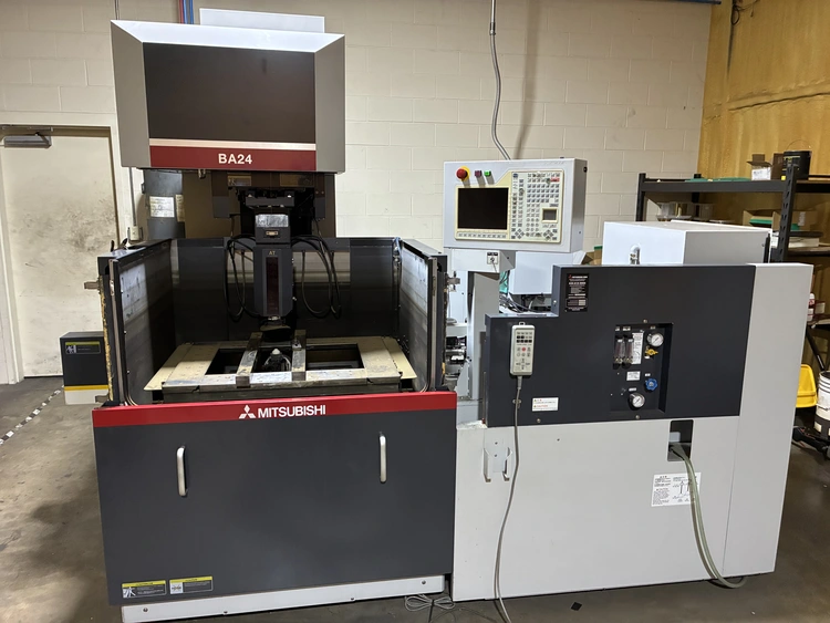 Used MITSUBISHI BA24 WIRE EDM Wire EDM Louisiana US | Stelly Machine Tools Inc #1556252