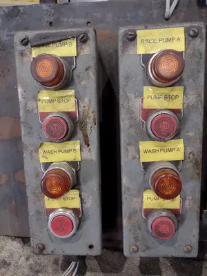 4" CAPACITY ULTRASONIC BAR & TUBE CONTINUOUS WASHER: STOCK #22589