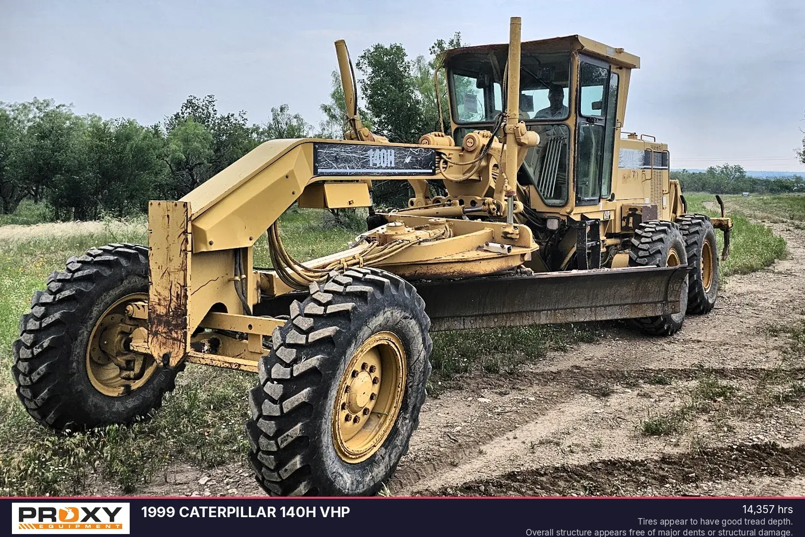 Used 1999 CATERPILLAR 140H VHP Motor Graders Texas US | Proxy Equipment #1377643