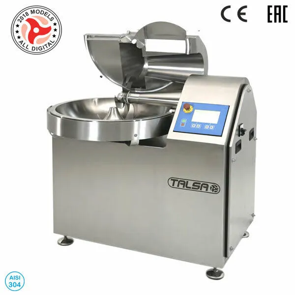 Talsa K55sb Commercial 14 Gal Bowl Chopper / Cutter, 3 Phase, 460V, 23 HP
