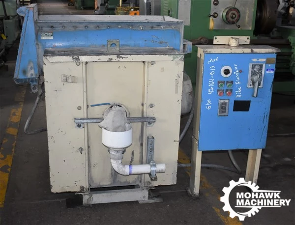 3 CU.FT. RAMPE “VI-BRADER” TUB-TYPE DEBURRER w/VARI-SPEED DRIVE