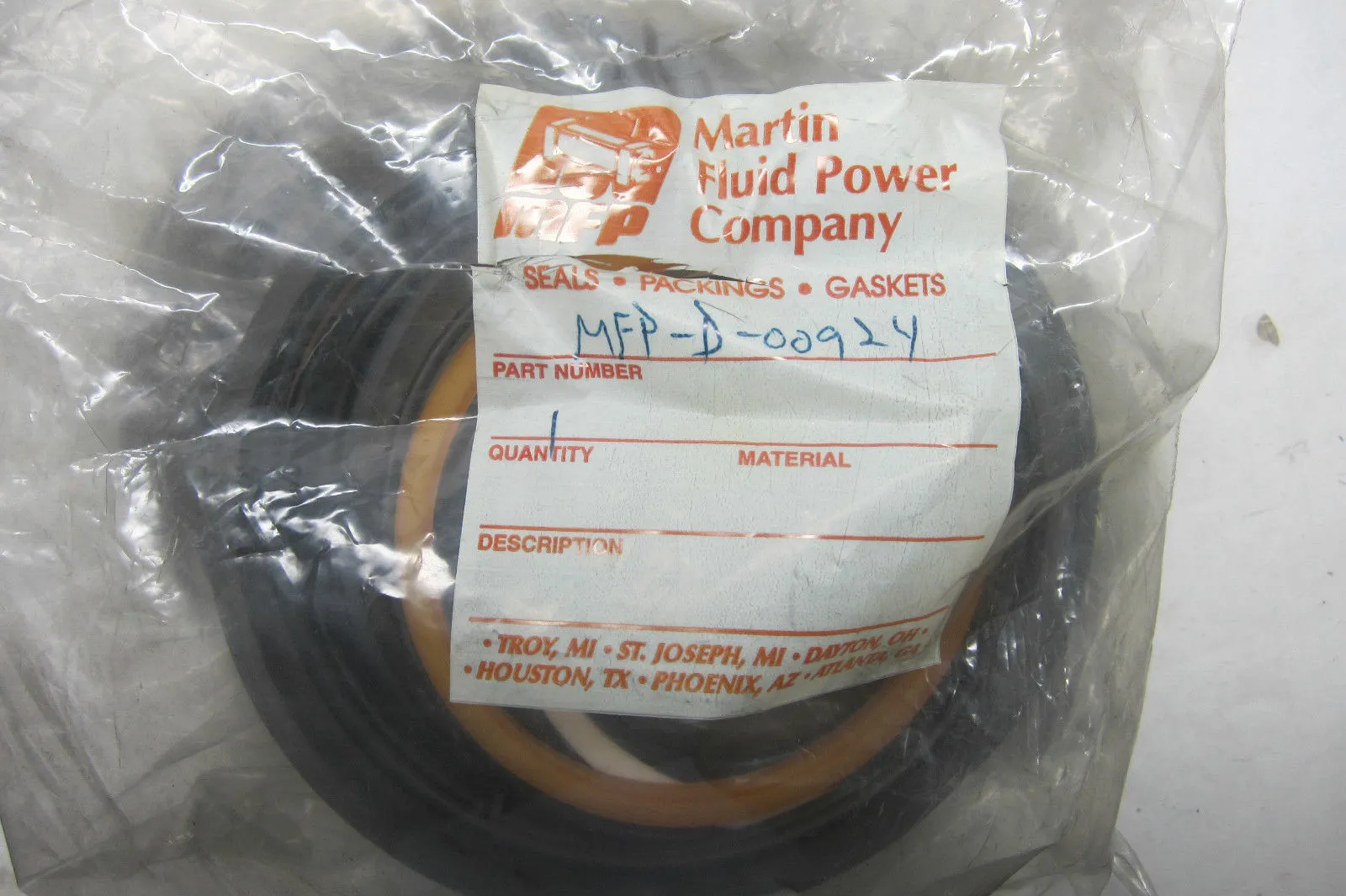 NEW MARTIN FLUID POWER MFP-D-00924 KIT MFPD00924