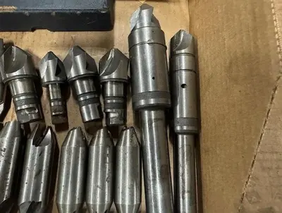 USED CNC/LATHE COUNTER SINK AND DE-BURRING TOOLING