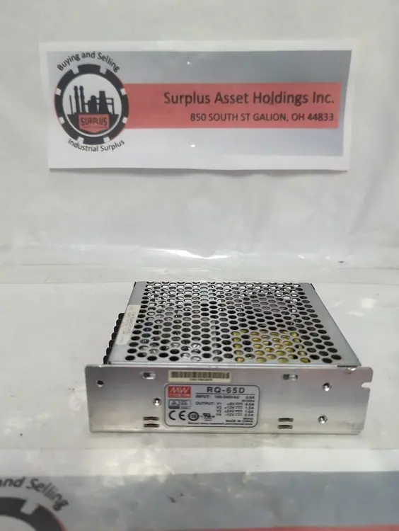 Used MEAN WELL RQ-65D Miscellaneous Equipment (Electrical & Power) Ohio US | Surplus Asset Holdings #1399516