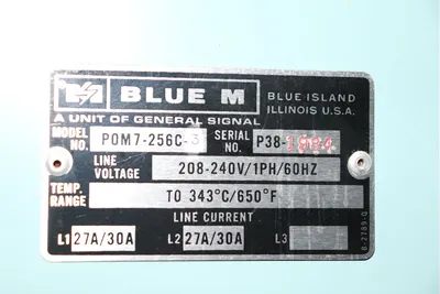 USED BLUE POM7-256C-3
