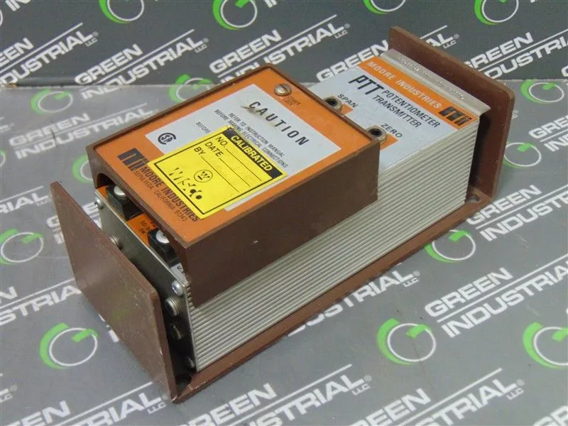 Moore Industries PTT/10K-0-100/4-20MA/117AC Potentiometer Transmitter Used