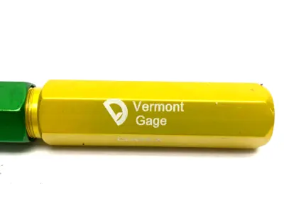 USED VERMONT GAGE STEEL X NOGO REVERSIBLE GAGE HANDLE ASSEMBLY 6.17MM