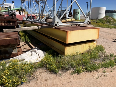 51" x 278"x 14" Precision Ground Turbine Setup Plate/ Floor Plate #4251