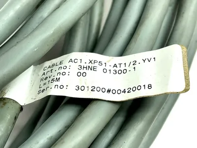 3HNE 01300-1 | ABB  Cable for Solenoid Valve 15m Length - Used