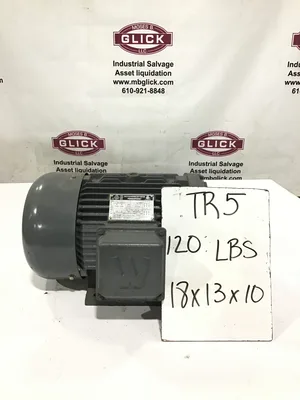 Worldwide Electric EP5-18-184TC Epic Plus Severe Duty Motor 5HP 1.25/1.0SF