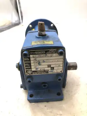 Textron MH015A905-1-40 Right Angle Speed Reducer 40:1 3000RPM