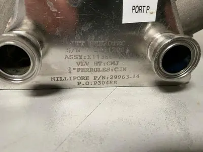 USED 3 ITT PURE-FLO SHEROTEC STAINLESS STEEL VALVES W/ POSITION MONITOR 3/4" SANITARY