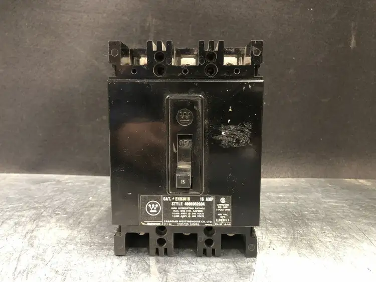 Used WESTINGHOUSE EHB3015 Switchgears British Columbia CA | Lenmark #244104