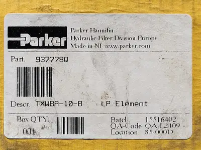 NEW PARKER TXW8A-10-B