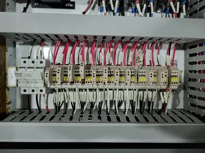 49" x 31" x 9" Electrical Enclosure w/ Terminals and Wiring
