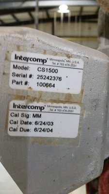 USED INTERCOMP CS1500