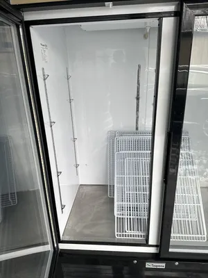 174-0115 Supera G2M-SW-48-W-1 2 Glass Door Self Contained Cooler