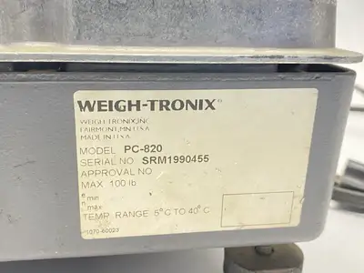 Used Weigh-Tronix Counting Scale 100lb Platform Scales Michigan US | Maverick Industrial Sales #1518253