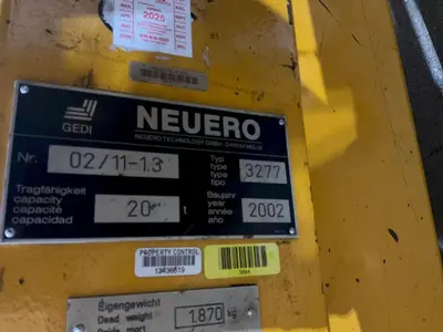 (4) 20 TON (160,000 LBS TOTAL) RAILWAY / NEUERO HEAVY DUTY MOBILE VERTICAL LIFT JACKS: YOBRO #23870