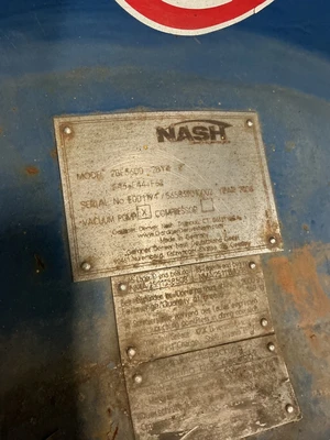 Used Nash 2BE3600-2BY4 Vacuum Pumps Ohio US | Equipment Recovery Corp. #1330326