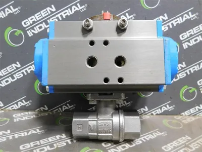 Valbia 80SR0110 Actuated Ball Valve Assembly Series 28 1/2" 150WSP 1000 WOG Used