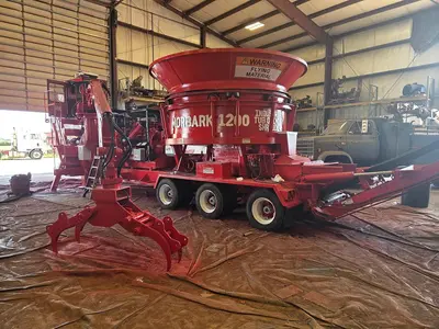 Used 1993 MORBARK 1200 Forestry Grinders Virginia US | GF Equip Sales #1352300
