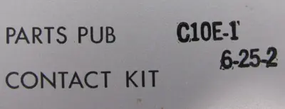 NEW CUTLER HAMMER C10E-1 CONTACTOR 120V C10EX A1