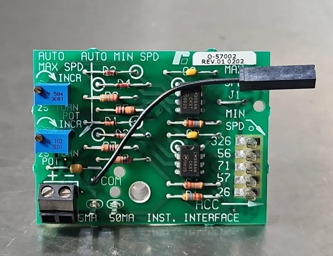 Reliance Electric 14C222 preset speed inst interface Loc3D27