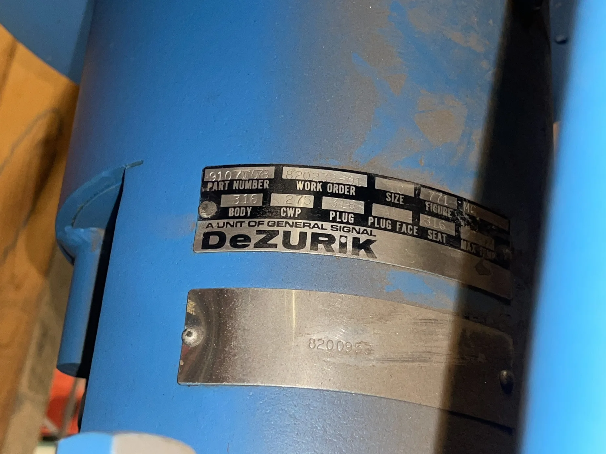 USED Dezurik 771