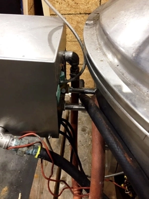 Westfalia MSA 160-01-076 warm milk separator, 316SS.