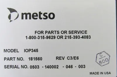 NEW VALMET – METSO IOP345 DIGITAL INPUT MODULE 181560