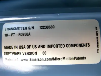 NEW Micro Motion 2700 R12 AB 2EZCZ