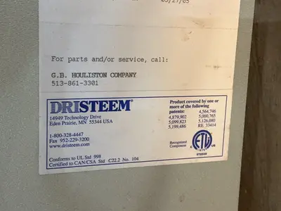 Used DRISTEEM VM994 Humidifiers Ohio US | HGR 24 #1358108