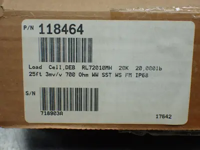 NEW RICE LAKE WEIGHING RL72010MH