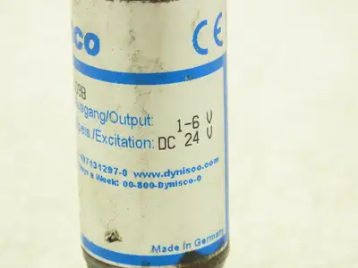 Dynisco IDA353-3 5C-S109B Hydraulic Pressure Transducer Sensor 5000 PSI 24VDC