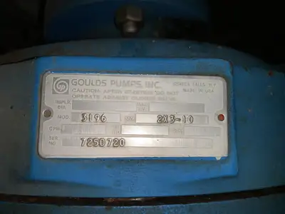 Stainless Steel Tank w/ Two 7-1/2 hp Pumps