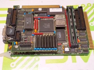 TEKNOR MICROSYSTEMS TEK234 WITH TEK750 INDUSTRIAL CIRCUIT BOARD