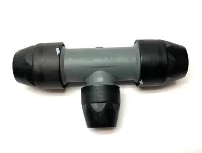 New | in-Stock AIRNET REDUCER TEE PIPE COUPLING FITTING DN 50 2" TO DN40 1-1/2" Valves/Fittings | Maverick Industrial Sales #1104948