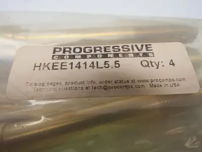 Progressive HKEE1414L5.5  Brass Hex Key Extension Elbow Brass 1/4" NPT Lot of 5
