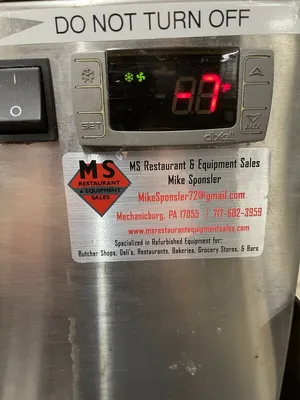 Nor-Lake UF182 60” 2 Door Worktop W/ BSP Freezer Refurbished Tested Working!