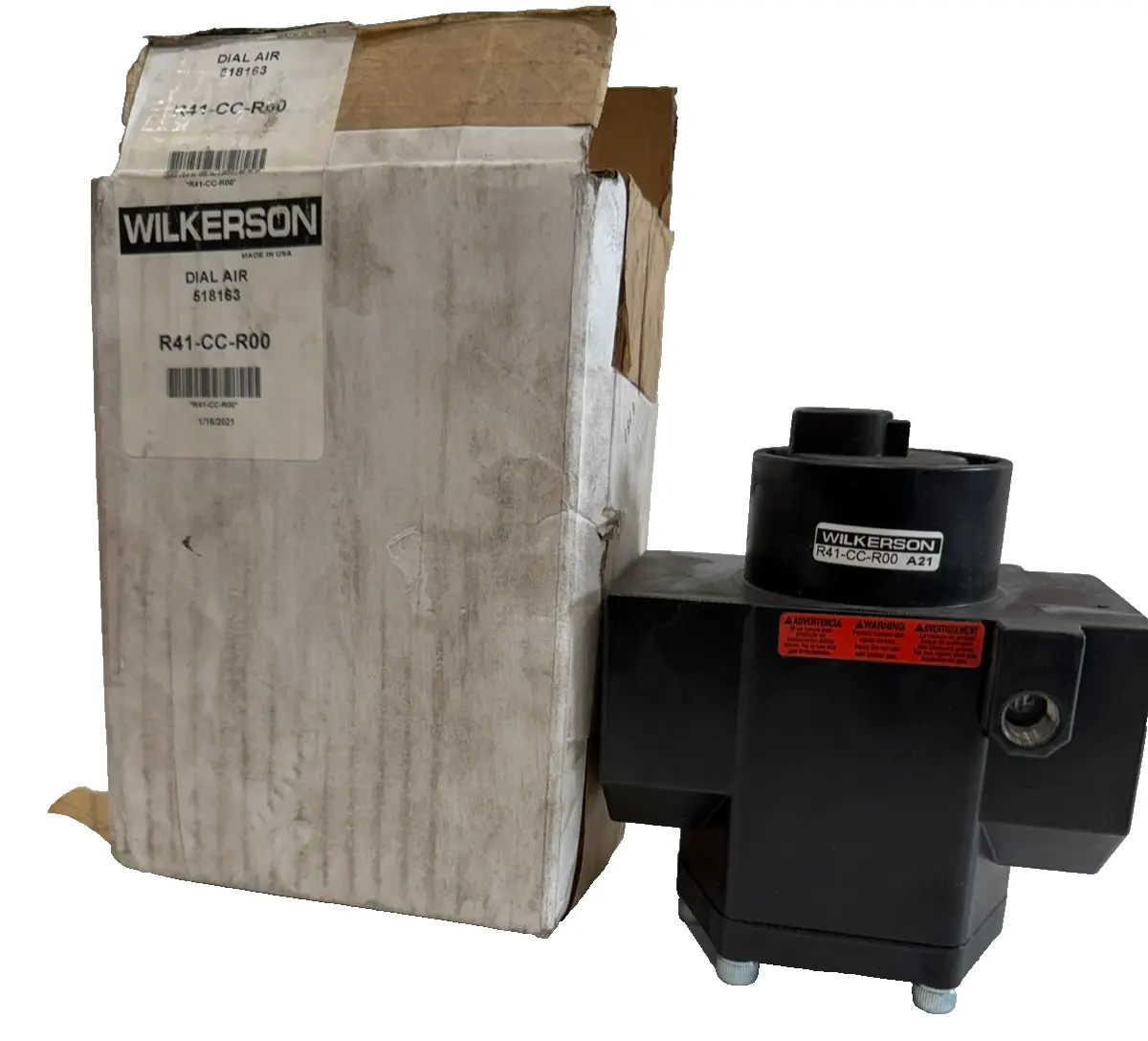 NEW WILKERSON R41-CC-R00 DIAL AIR PRESSURE REGULATOR 518163 R41CCR00